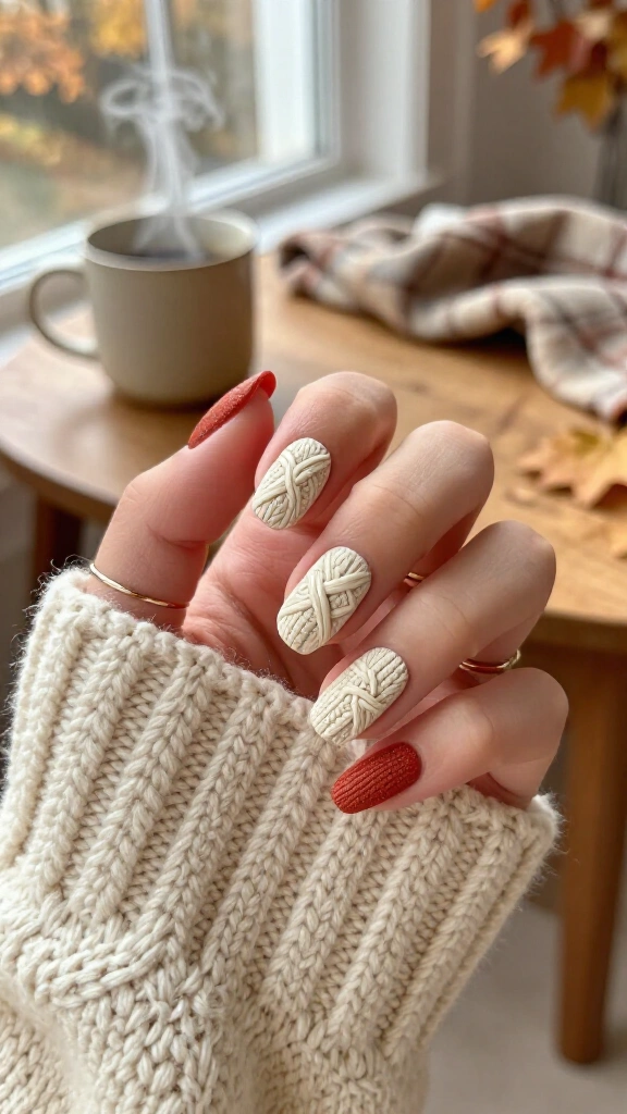 Chunky Knit Sweater Texture