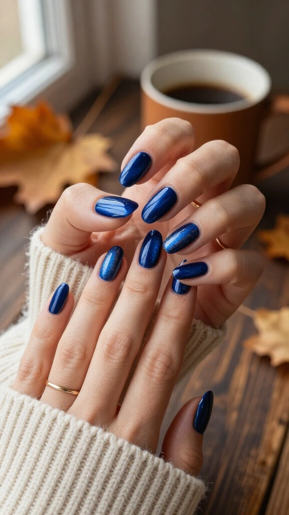 Shimmering Velvet Royal Blue