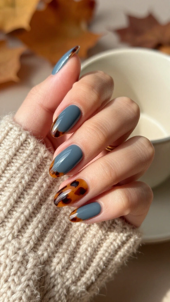 Smoked Blue Tortoiseshell Combo