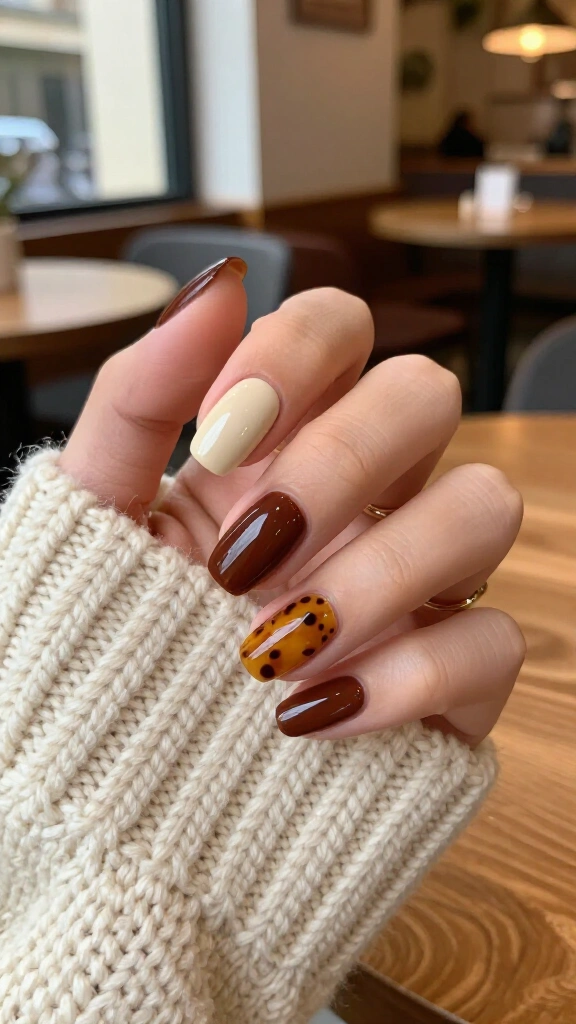 Spiced Amber Tortoiseshell Accents