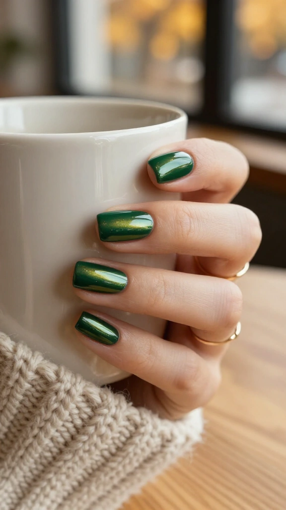 Forest Green Chrome Glaze