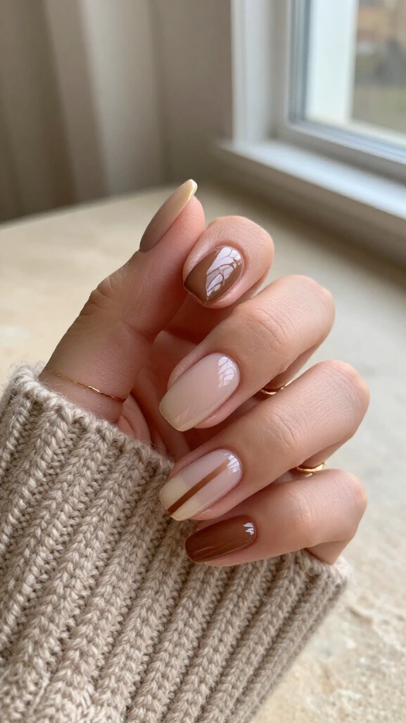 Chocolate Swatch Negative Space