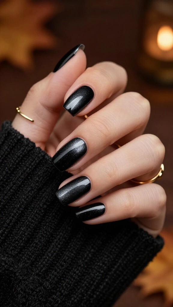 Black Velvet Cat-Eye Shimmer