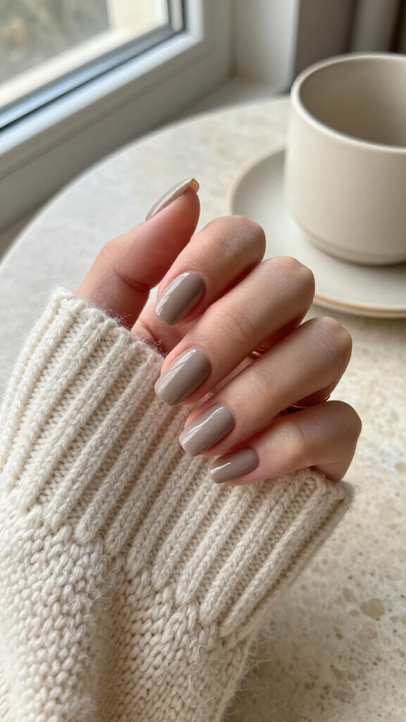 Warm Taupe Clean Girl Aesthetic