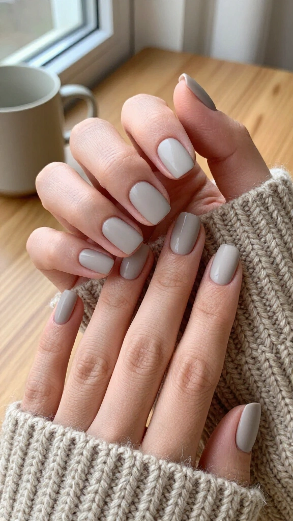 Matte cashmere grey