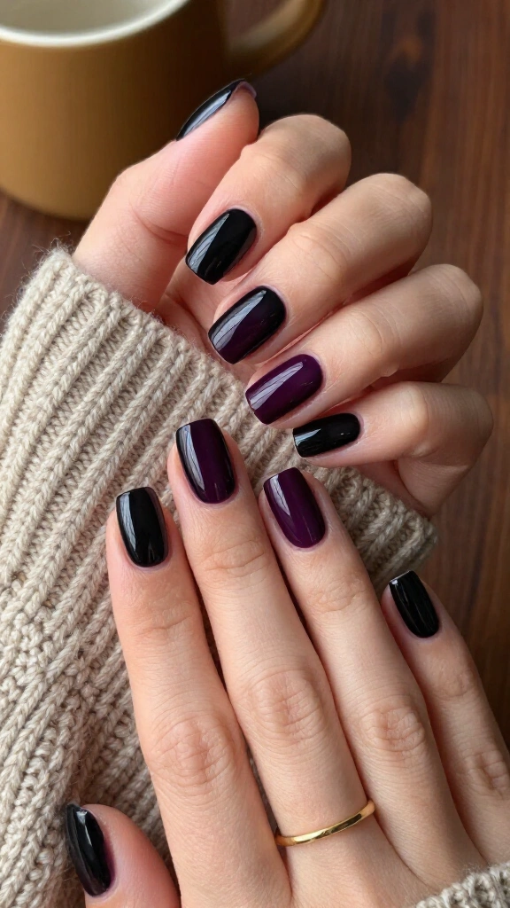 Moody Blackberry High-Shine