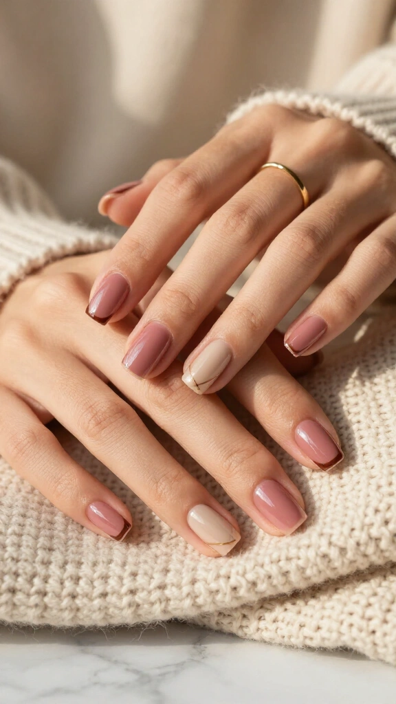 Cashmere Rose Minimalist Lines