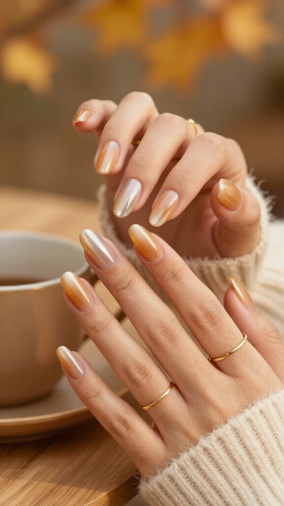 Glazed Frosted Amber Tips