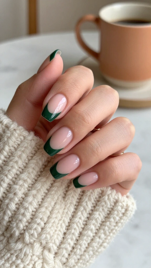 Forest Green Negative Space