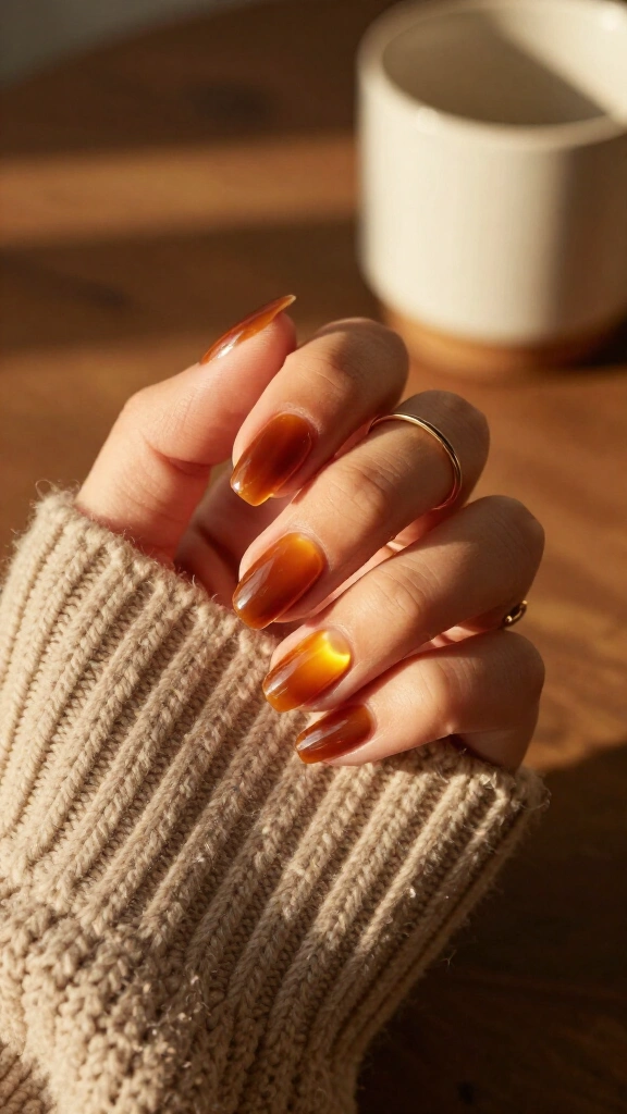 Amber Glass Glow