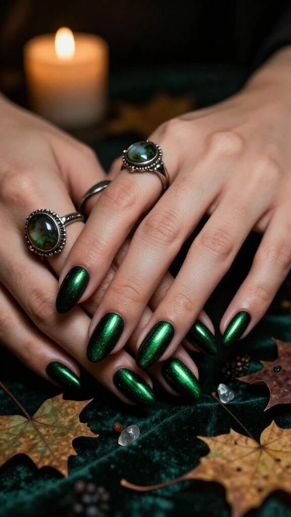 Poison Ivy Forest Green Chrome
