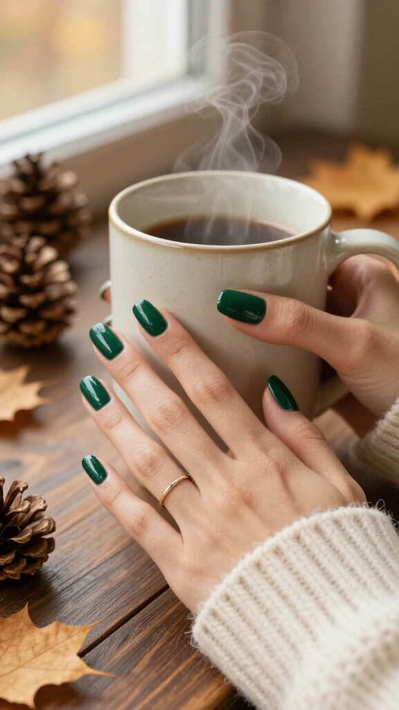 Forest Green Velvet Dip