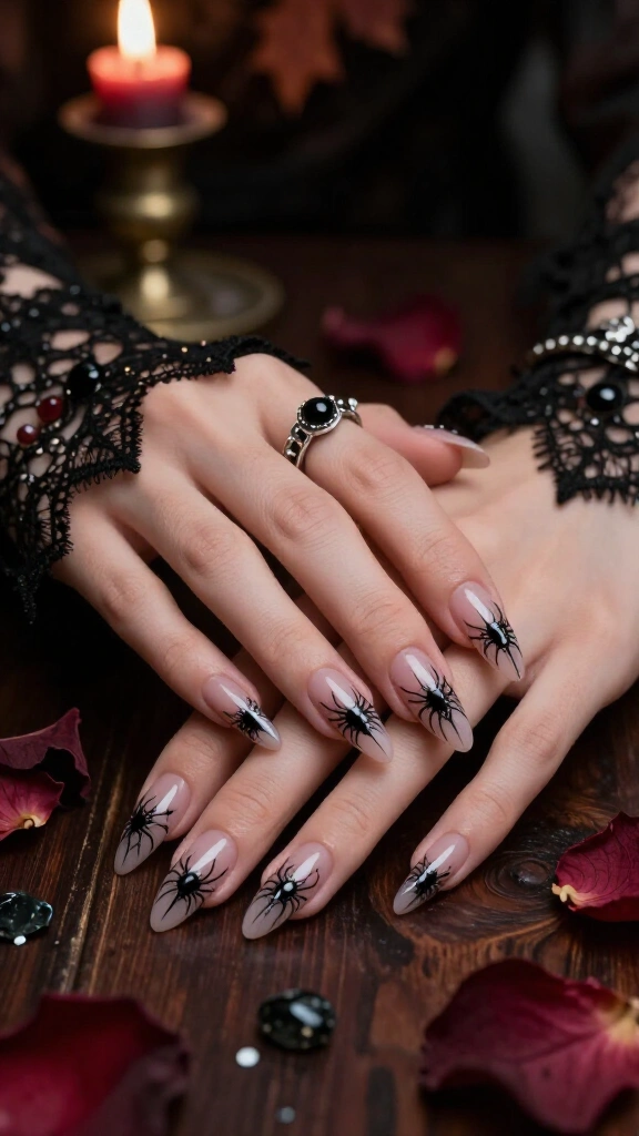 Gothic Lace Stamping