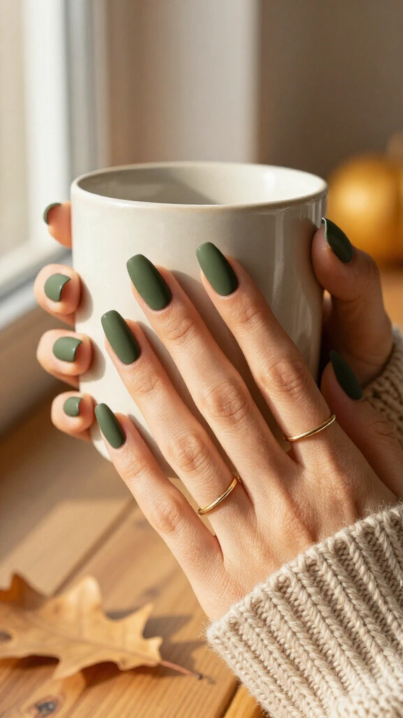 Olive Drab with Matte Top Coat