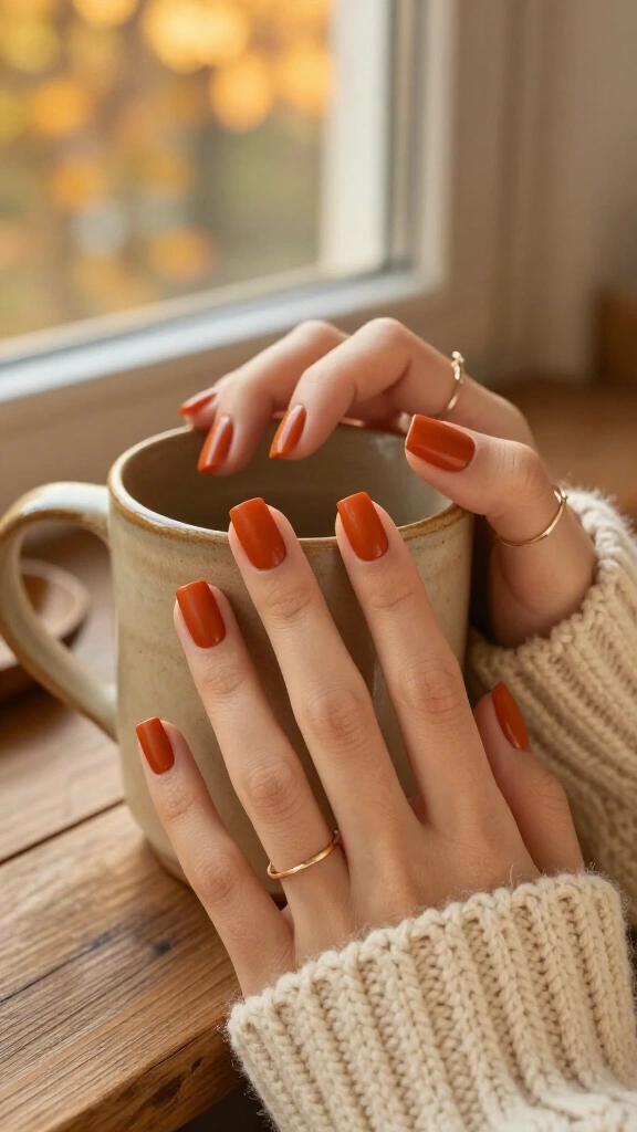 Matte Terracotta Sunset
