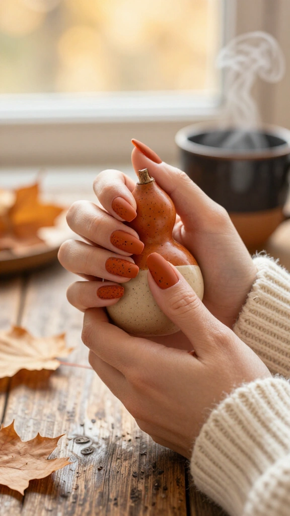 Speckled Pumpkin Matte