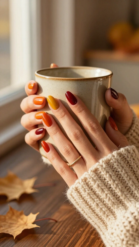 Gradient Fall Foliage Skittle