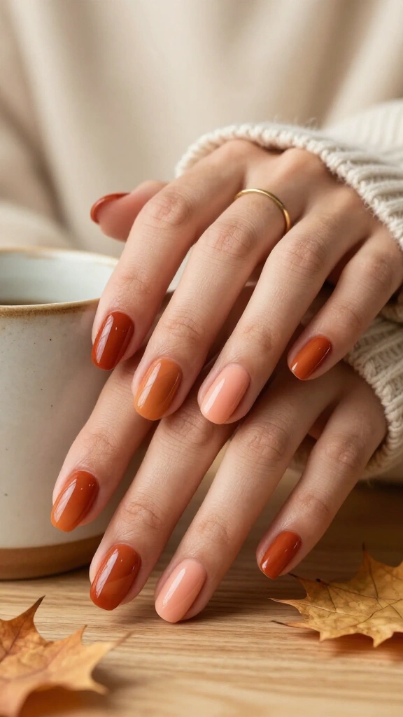 Terracotta Gradient Stacking