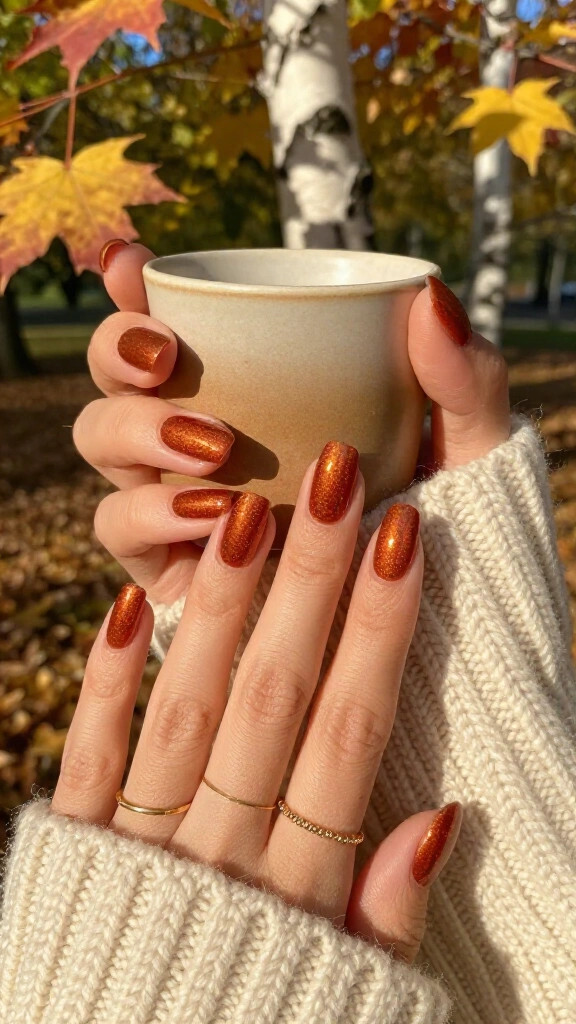Rusty Copper Shimmer