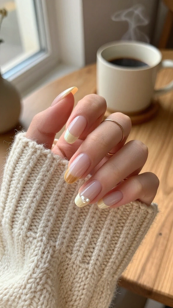Vanilla Chai French with Pearl Accents