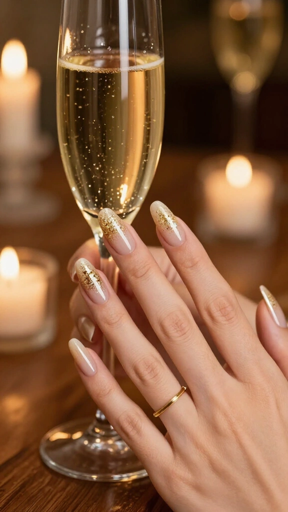 Champagne Shimmer Ombré