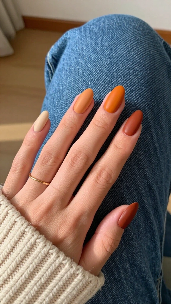Matte Pumpkin Spice Gradient