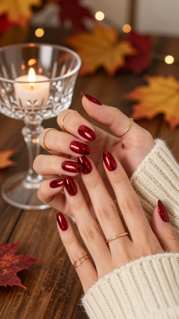 Ruby Red Jewel-Tone Chrome