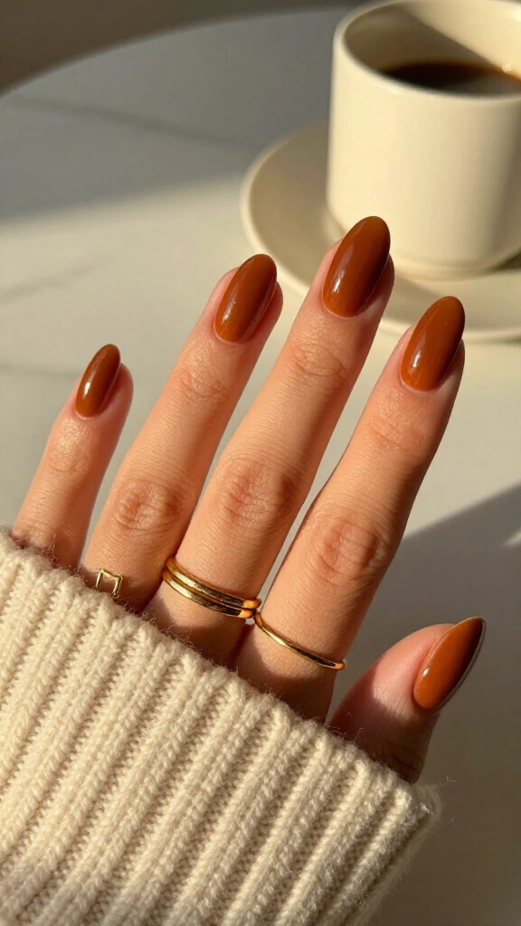 Warm Spiced Cinnamon Brown