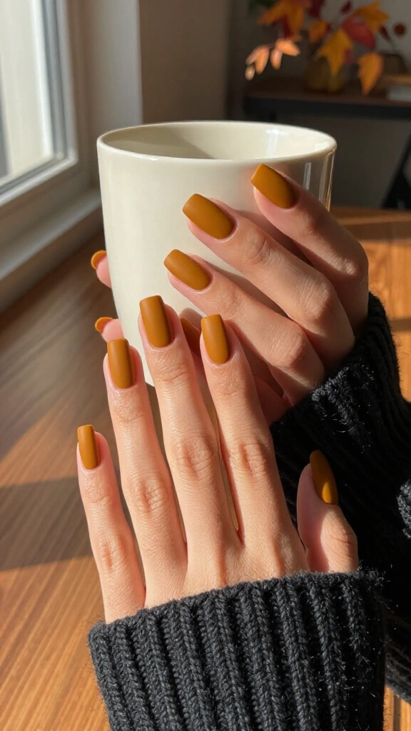 Burnt Ochre Mustard