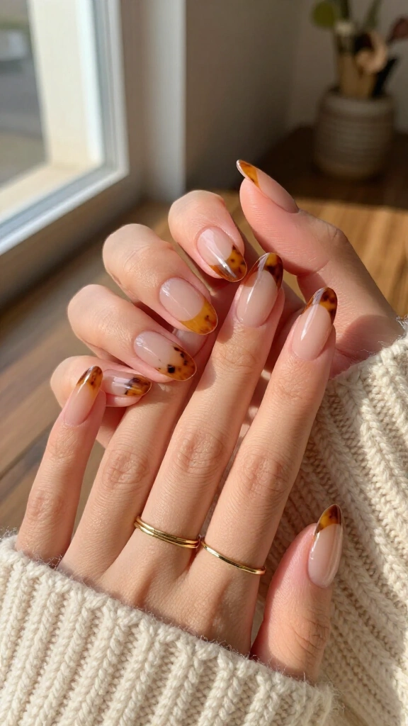 Tortoise Shell Cuticle Cuffs