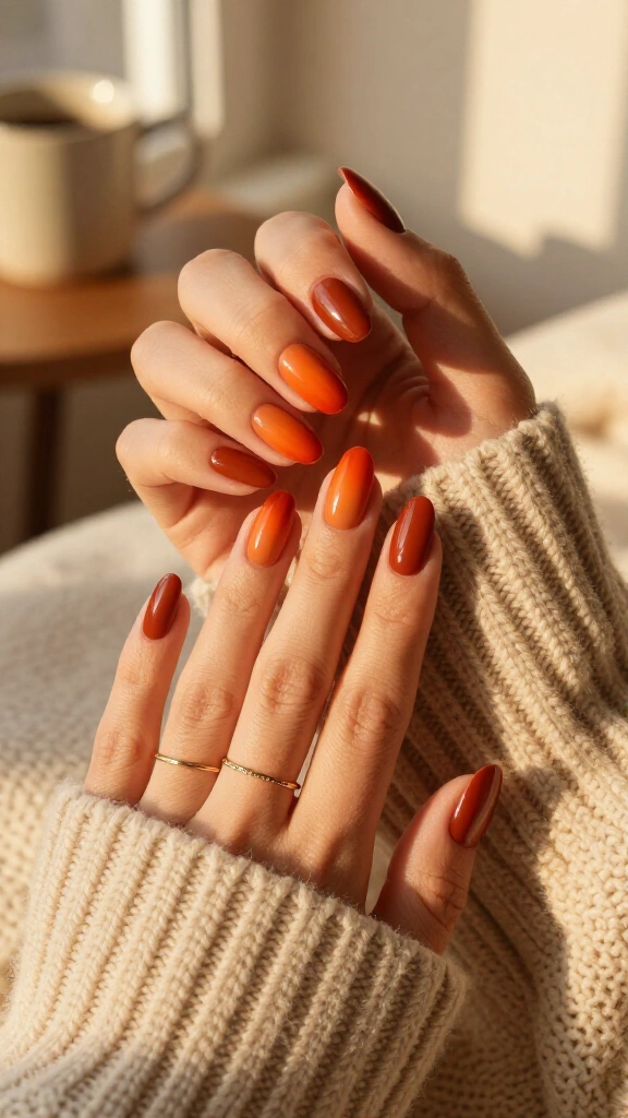 Burnt Sienna & Terracotta Glow