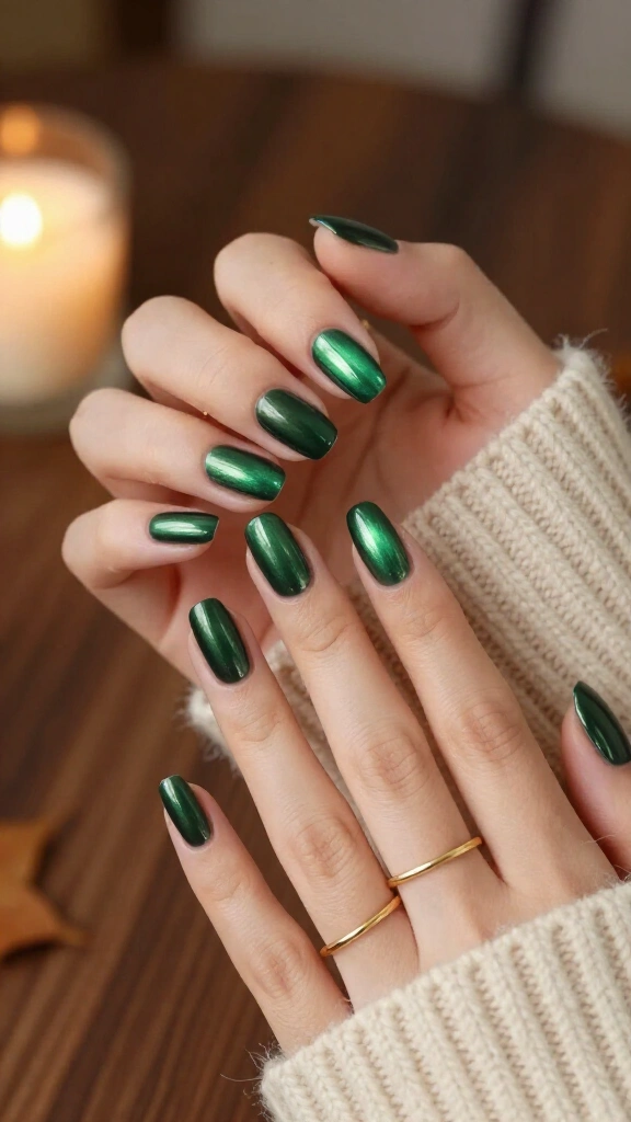 Emerald chrome sheen