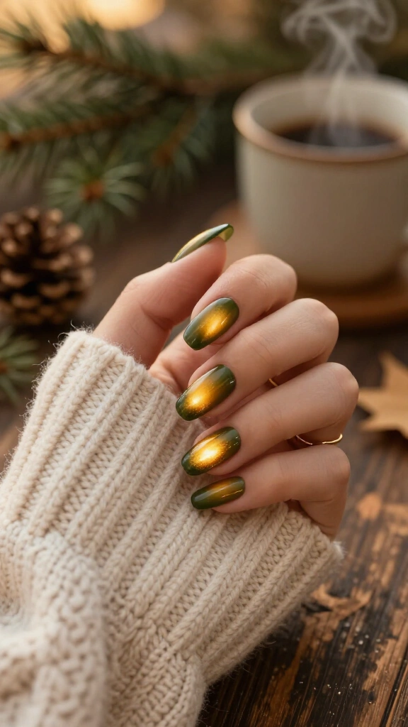 Twilight Forest Olive & Amber