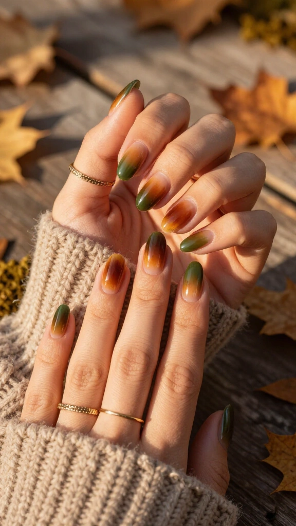 Earthy Moss & Burnt Ochre