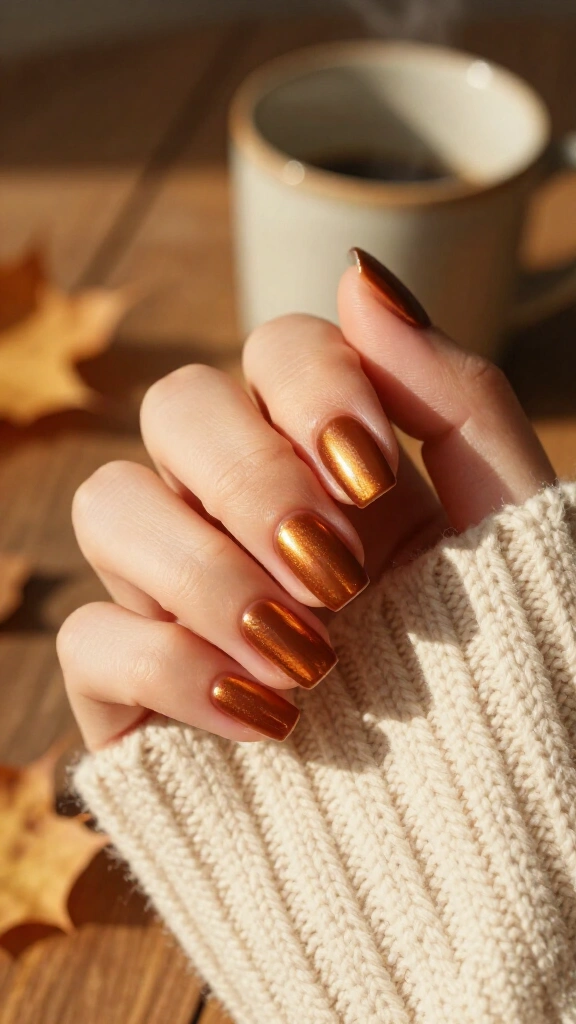 Burnt Caramel Chrome Overlay