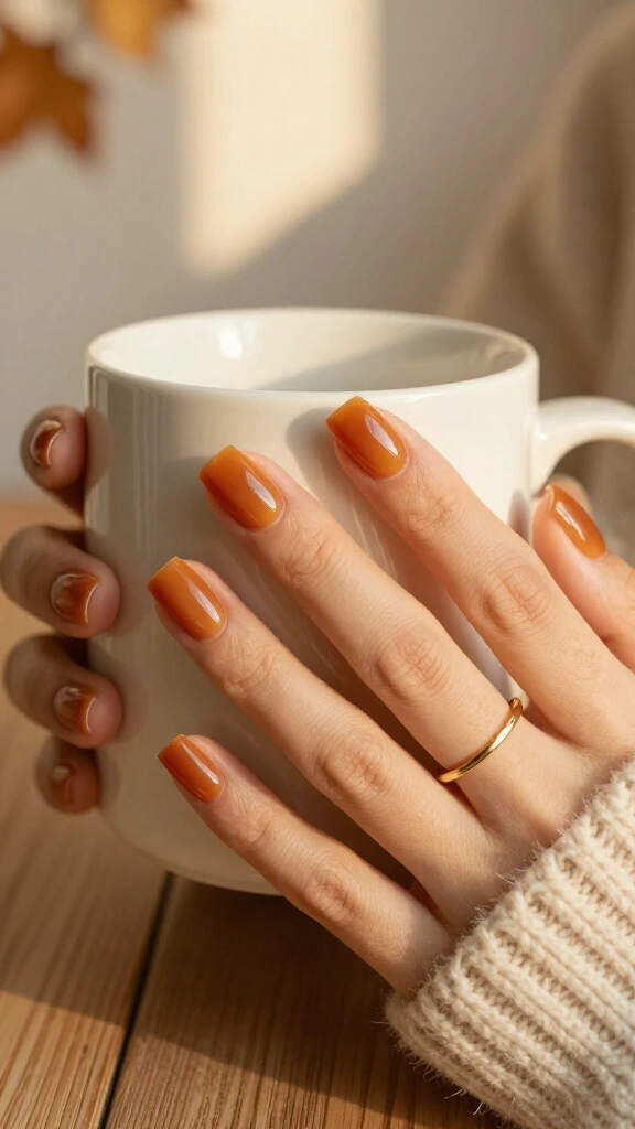 Minimalist Amber Glaze