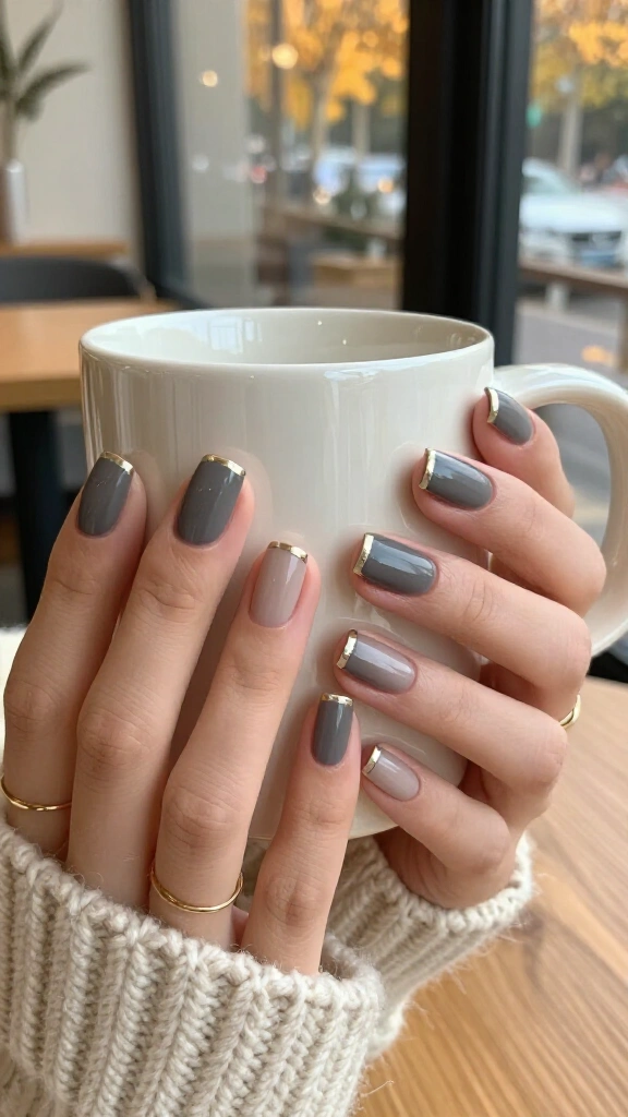 Smoked Charcoal Matte and Gloss Blend