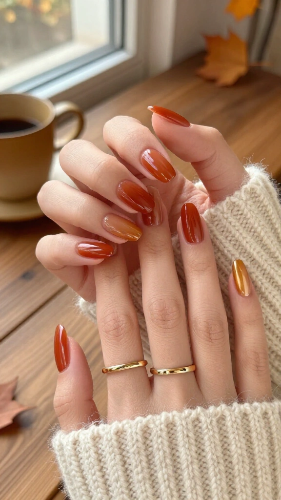 Glossy Burnt Terracotta