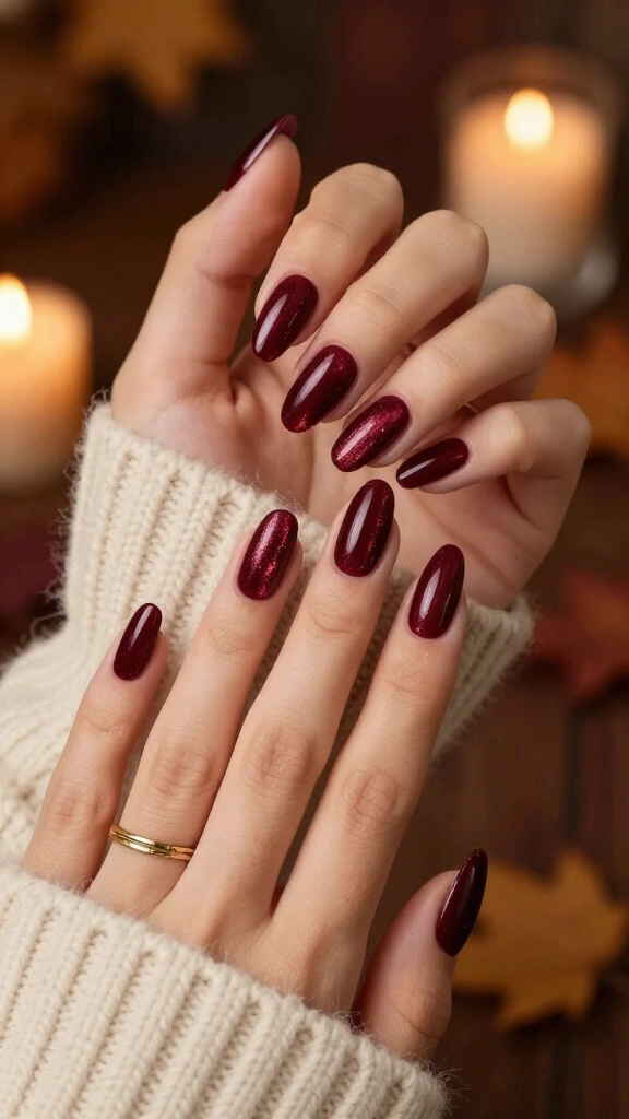 Deep Bordeaux Wine Velvet