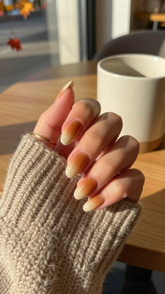 Hazelnut Cream Ombré