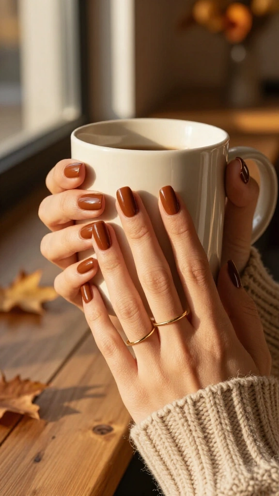 Warm Pecan Half-Moon Cutouts