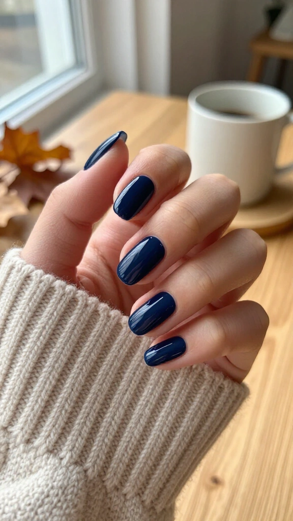 Midnight navy crème