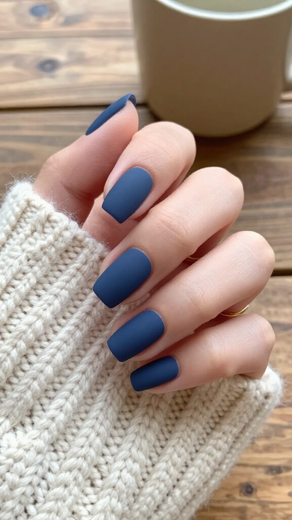 Matte twilight blue