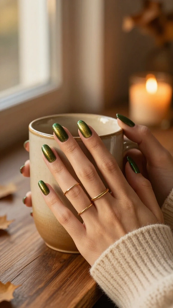 Gilded Olive Velvet