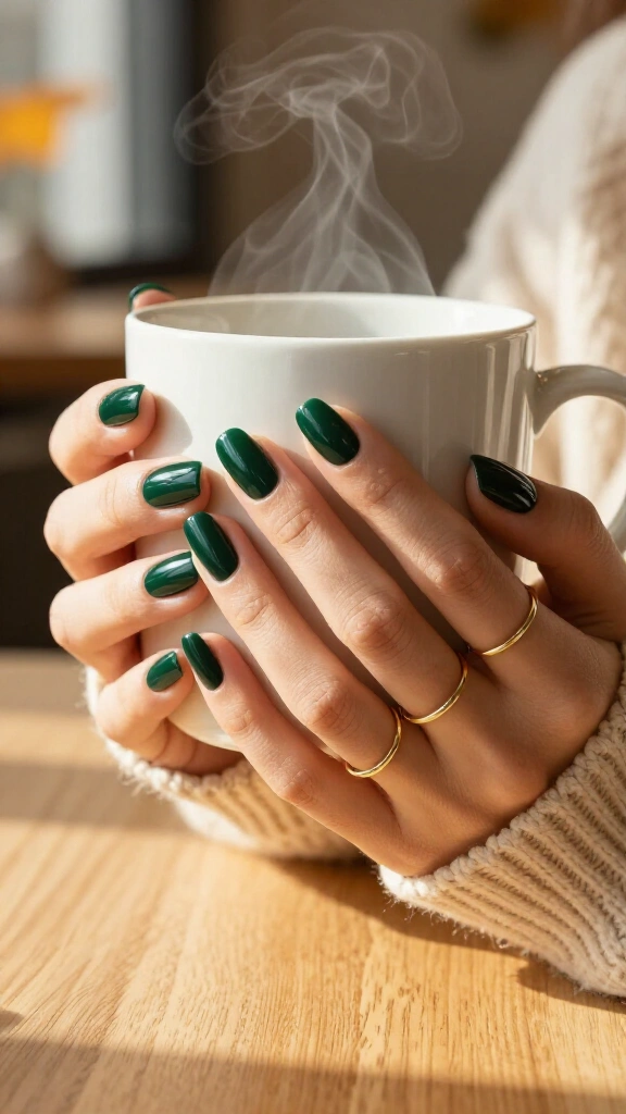 Moody Forest Green