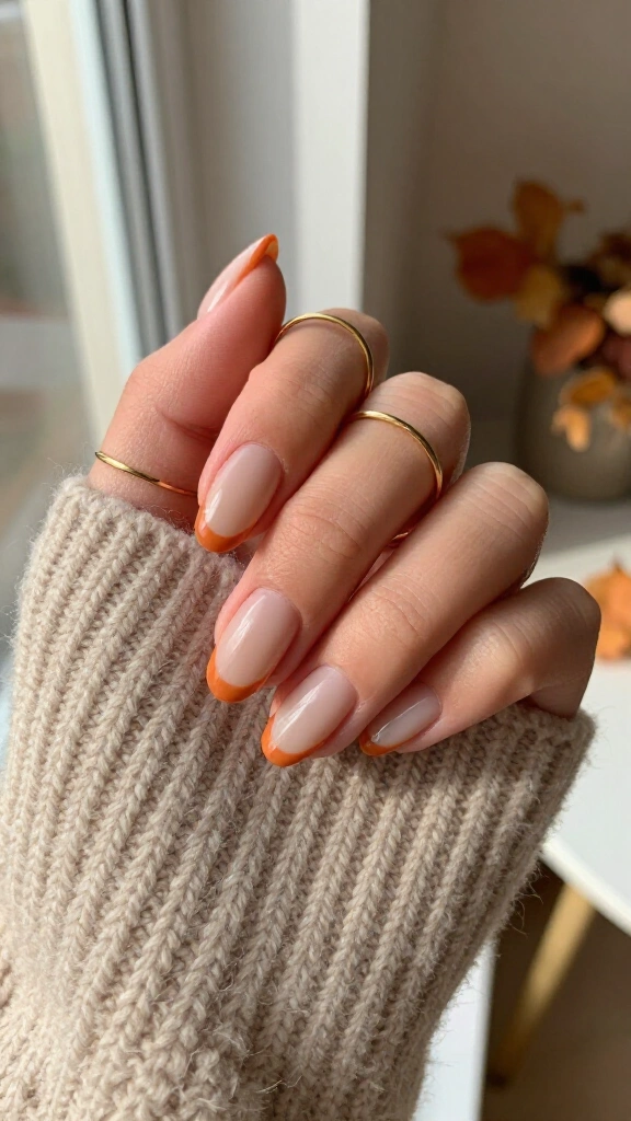Muted Persimmon Micro-French