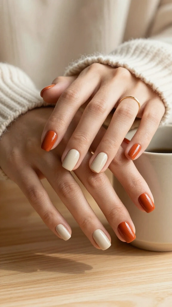 Muted Paprika Single-Color Shorties
