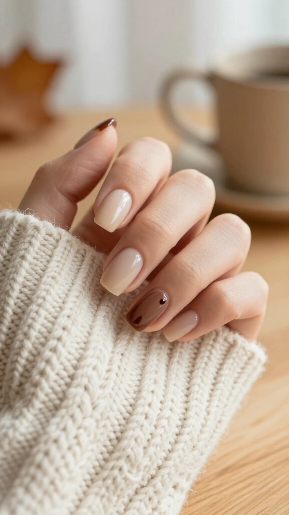 Creamy Oat Milk with Minimalist Dots