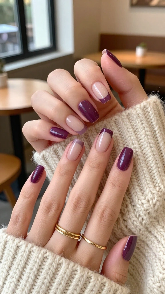 Smoky Plum French Illusion