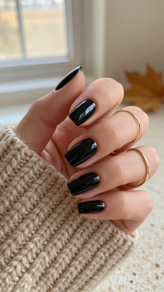 The Ultra-Glossy Jet Black Liquid Finish
